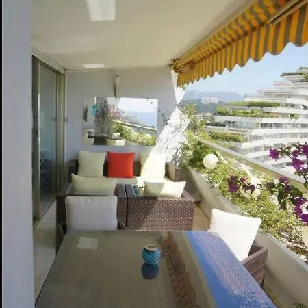 Apartment Marina - Blue Sea View - - Private Parking Villeneuve-Loubet